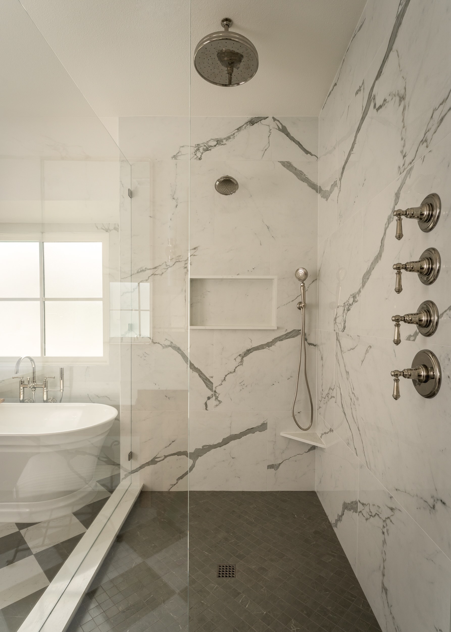 Bathroom shower tile in Austin TX