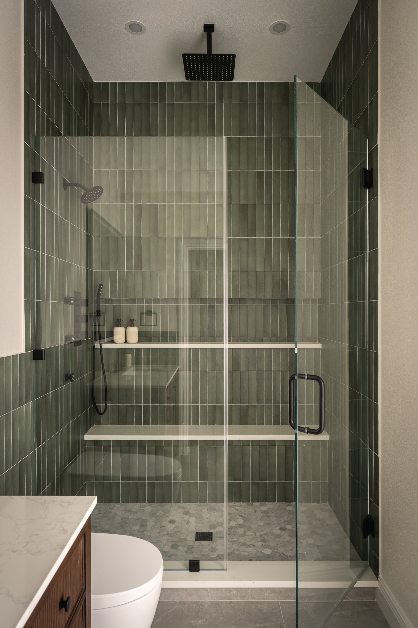Bathroom shower tile in Austin TX